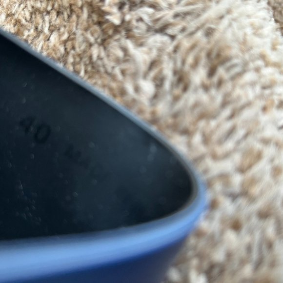 MONCLER Men's Rubber Colorblock Pattern Slides- - Picture 13 of 15